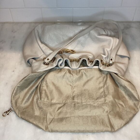 Michael Kors Jet Set Chain Ring Hobo Tote Shoulder Bag - Picture 15 of 15